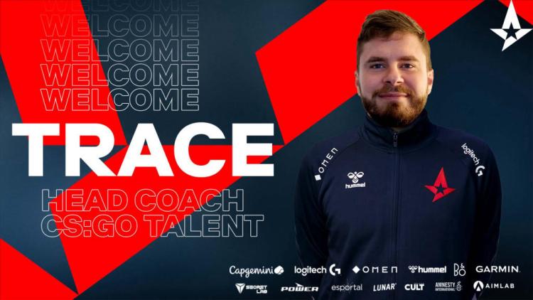 trace tok over ledelsen av Astralis Talent