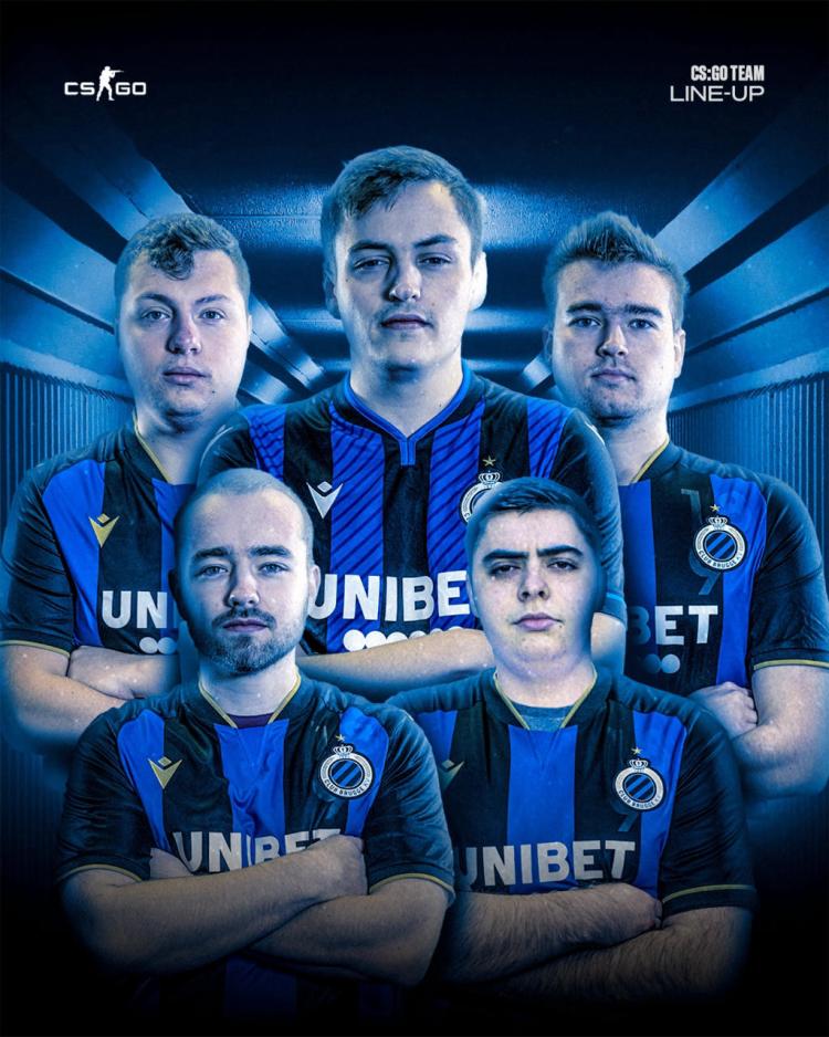 EClub Brugge fullførte sin CS: GO-liste