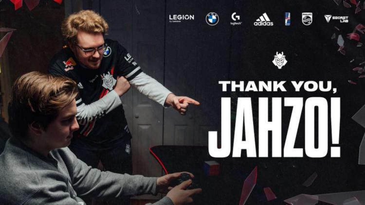 G2 Esports sier farvel til Jahzo