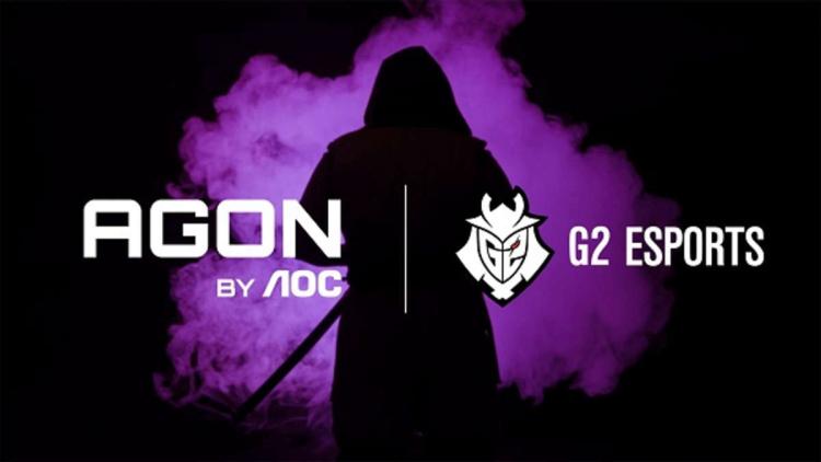 G2 Esports utvider partnerskapsavtalen AGON by AOC