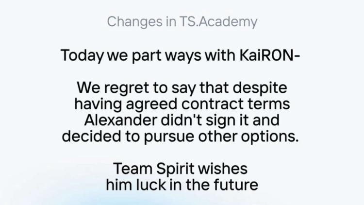 KaiR 0N- venstre Spirit Academy