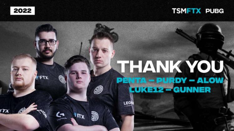 TSM trakk seg fra lagoppstillingen for PUBG