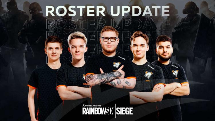 Virtus.pro presenterte den oppdaterte vaktlisten til Rainbow Six