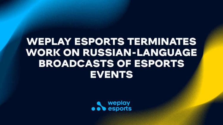 WePlay Esports suspenderer støtte for russiskspråklige prosjekter