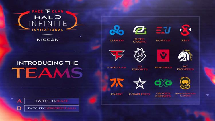 Annonsert Nissan FaZe Clan Halo Invitational