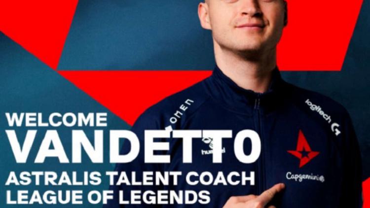 Vandett 0 ble hovedtrener for Astralis Talent