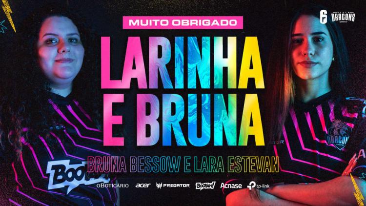 Larinha og bruna forlater Black Dragons e-Sports