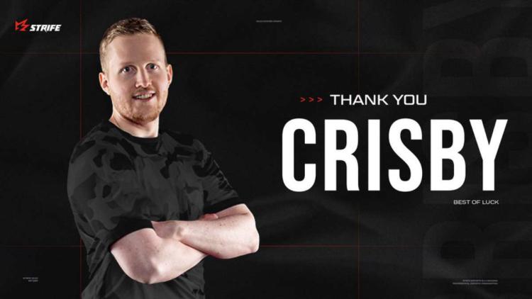 crisby forlot som trener Strife Esports