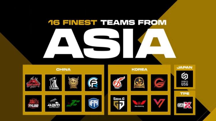 Klargjøring for lansering PUBG Continental Series 6: Asia