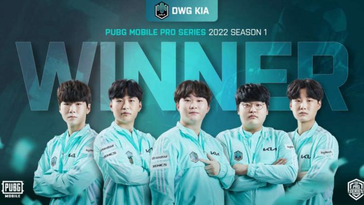 DAMWON Gaming ble vinneren av PUBG Mobile Pro Series 2022 Season 1