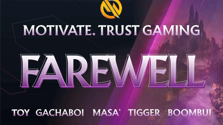 Motivate.Trust Gaming oppløste lagoppstillingen for Dota 2