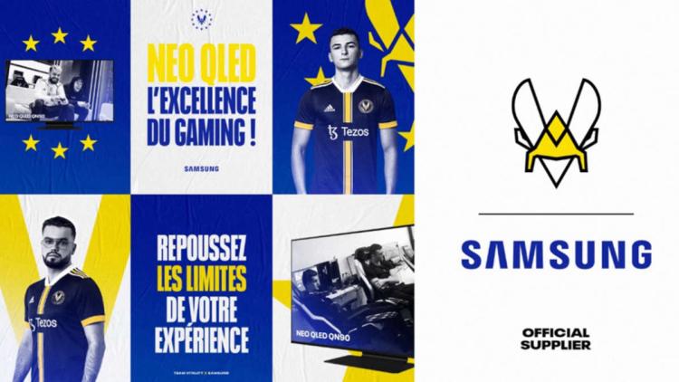 Samsung blir en offisiell partner Team Vitality