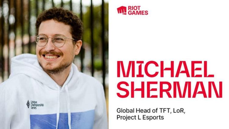 Michael Sherman er den nye sjefen for esport hos Riot Games