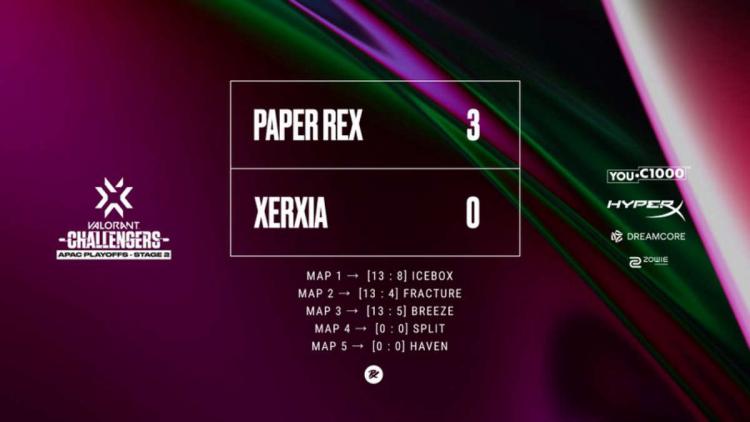 Paper Rex —vinner VALORANT Champions Tour 2022: APAC Stage 2 Challengers