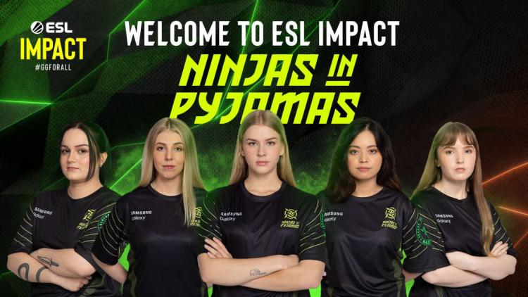 Ninjas in Pyjamas presenterte den kvinnelige CS:GO-listen