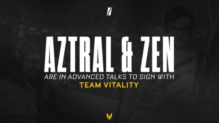 Team Vitality forhandler med AztraL og zen