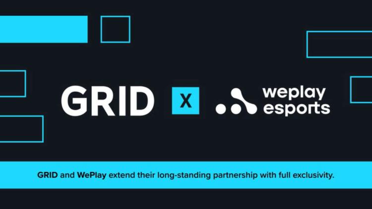 GRID fornyer partnerskapet med WePlay Esports