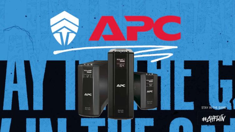 The Chiefs Esports Club samarbeider med APC by Schneider Electric