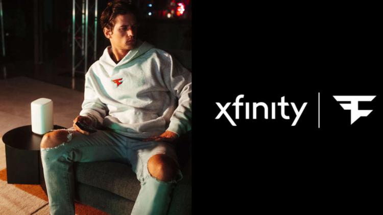 Xfinity blir en ny partner i organisasjonen FaZe Clan