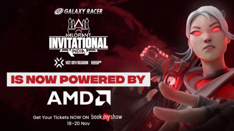 AMD blir sponsor og partner Valorant India Invitational