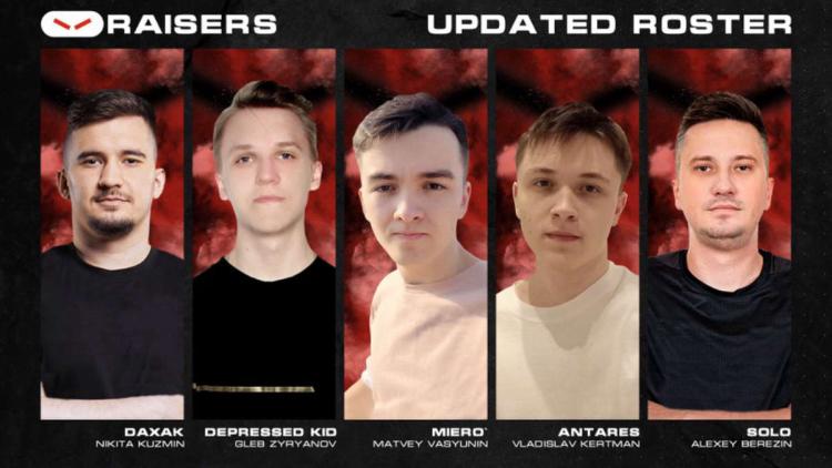 HellRaisers introduserte en ny Dota 2-liste med Daxak som bæring