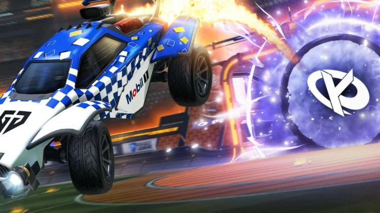 Lagt til nye profesjonelt team-skinn i Rocket League