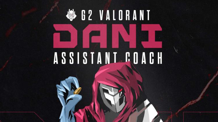 Dani blir assistenttrener G2 Esports