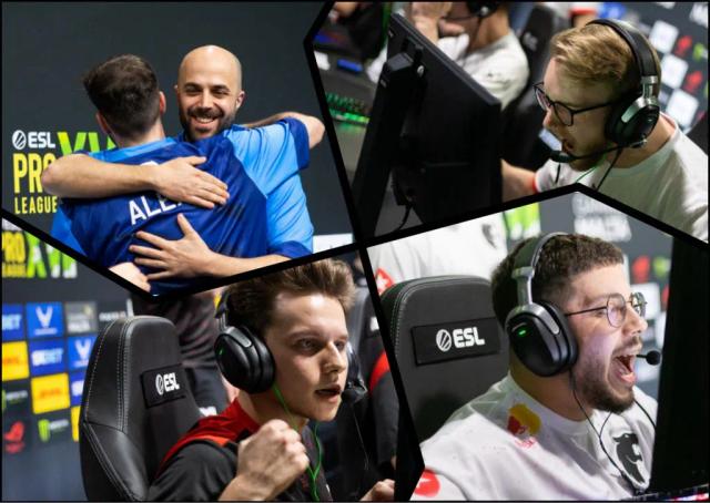 Nøkkelfunn for gruppe B-deltakere på ESL Pro League Season 17