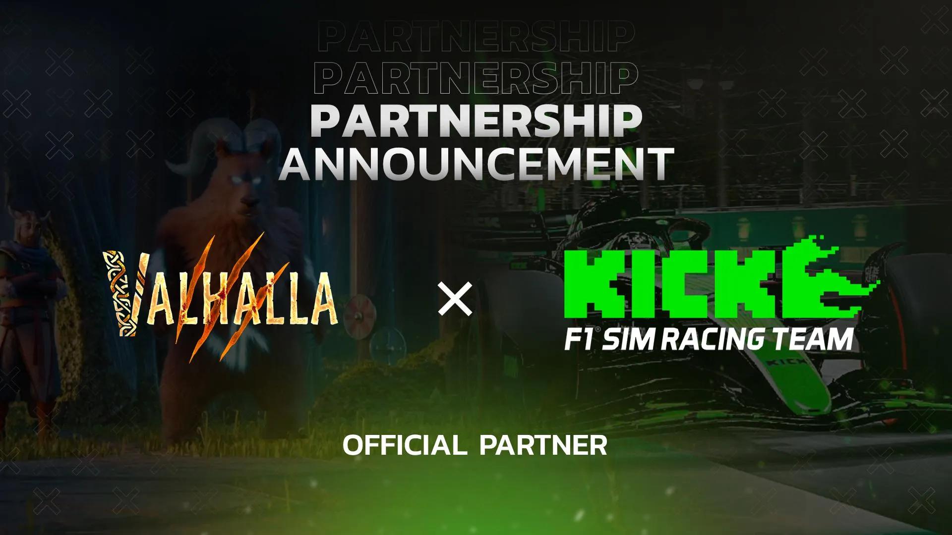 Floki's Valhalla samarbeider med Kick F1 Sim Racing Team