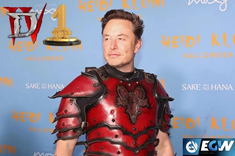 Elon Musk blir en utfordrer for den beste Diablo 4-spilleren