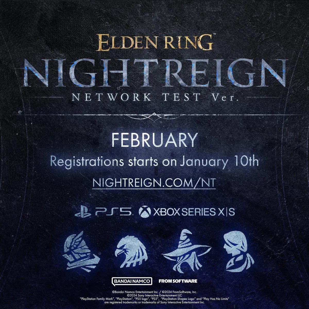 Det er kjent hvordan du blir med i Elden Ring Night Reign Closed Beta