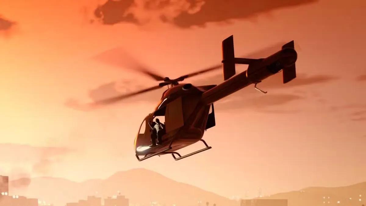 GTA Online-spiller møter morsom helikopterfeil