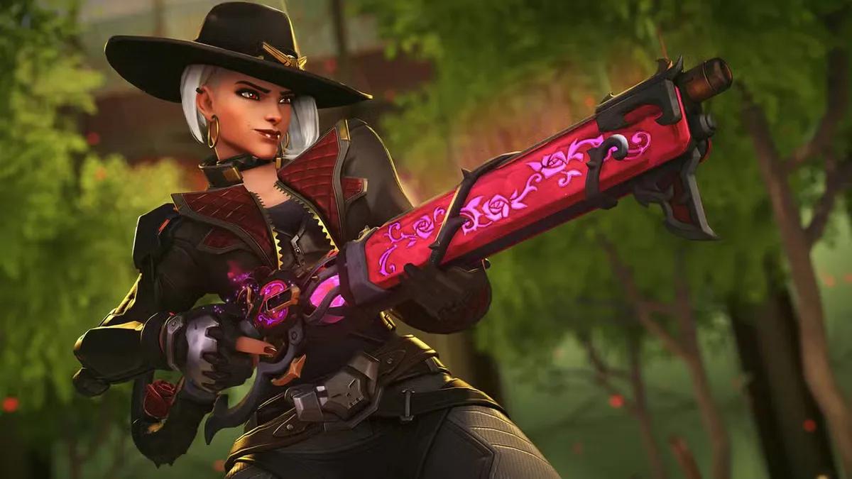 Overwatch 2s Ashe Mains gjør deg klar for Mythic Lead Rose Weapon Skin Drop!