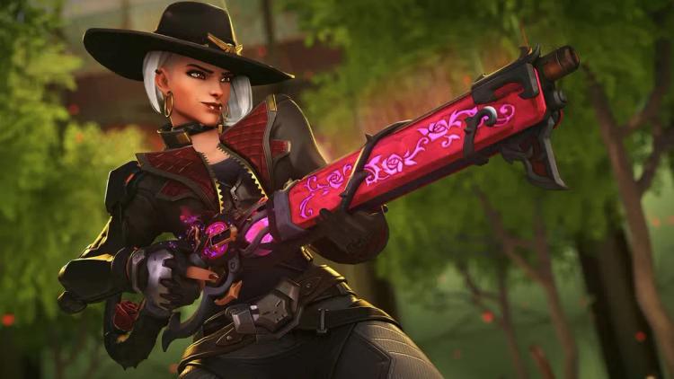 Overwatch 2s Ashe Mains gjør deg klar for Mythic Lead Rose Weapon Skin Drop!