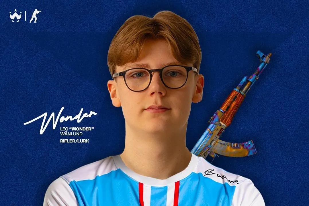 Wildcard avslører første spiller for European Academy Team: Leo "Wonder" Wänlund