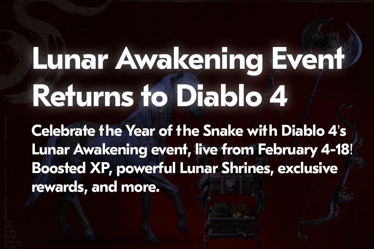 Lunar Awakening-begivenheten vender tilbake til Diablo 4