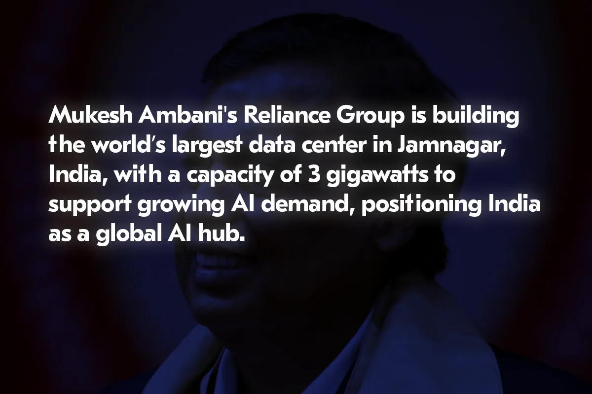 Mukesh Ambani skal bygge verdens største datasenter i India