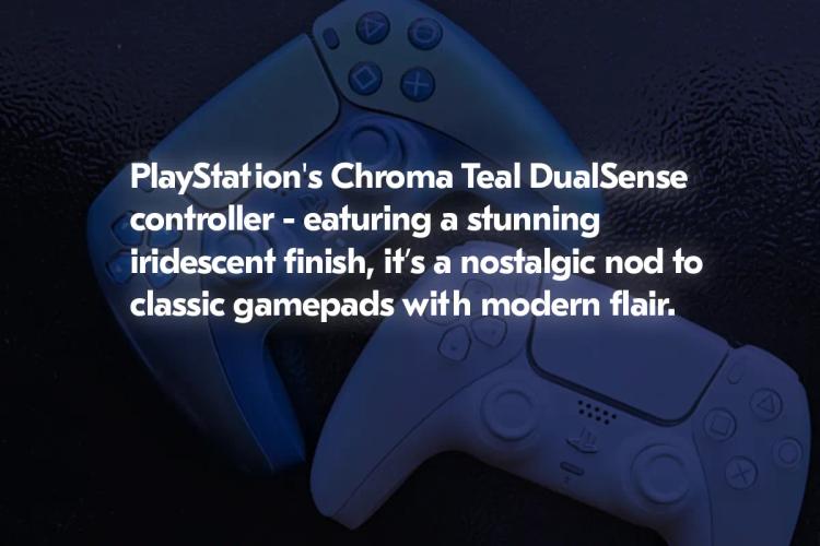 PlayStations Chroma Teal DualSense: Et nostalgisk nikk med moderne bluss