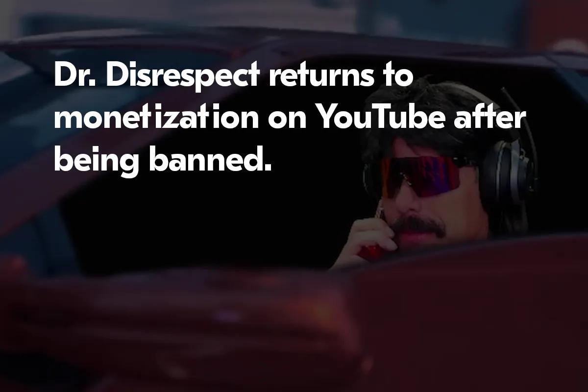 Dr. Disrespect vender tilbake til YouTube når Midnight Society stenger dørene