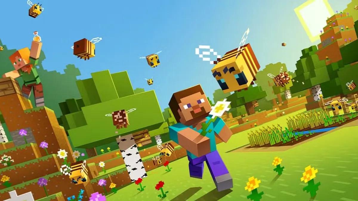 Minecraft-spiller skaper et fantastisk museum i spillet for å vise frem spillets utvikling