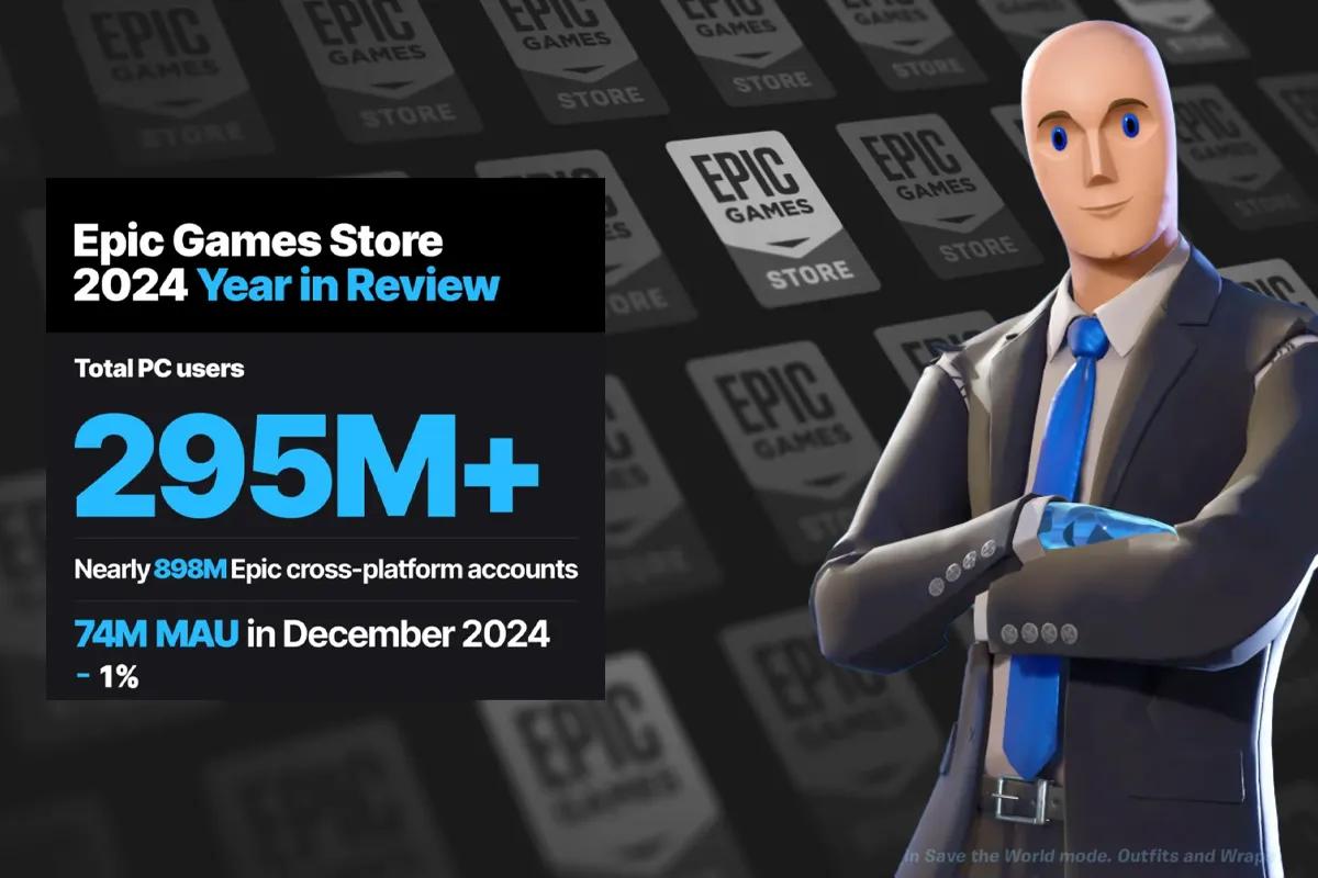 Epic Games Store når 295 millioner PC-spillere