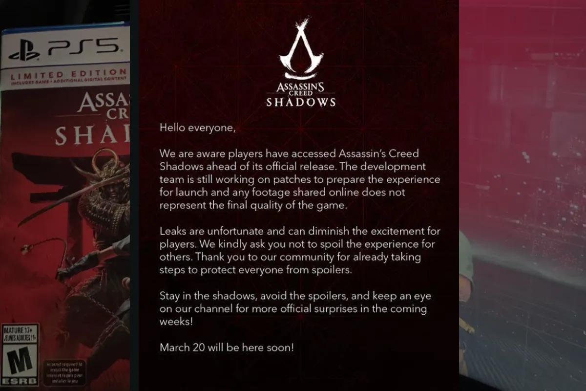 Ubisoft svarer på Assassin's Creed Shadows-lekkasjer en måned for tidlig 