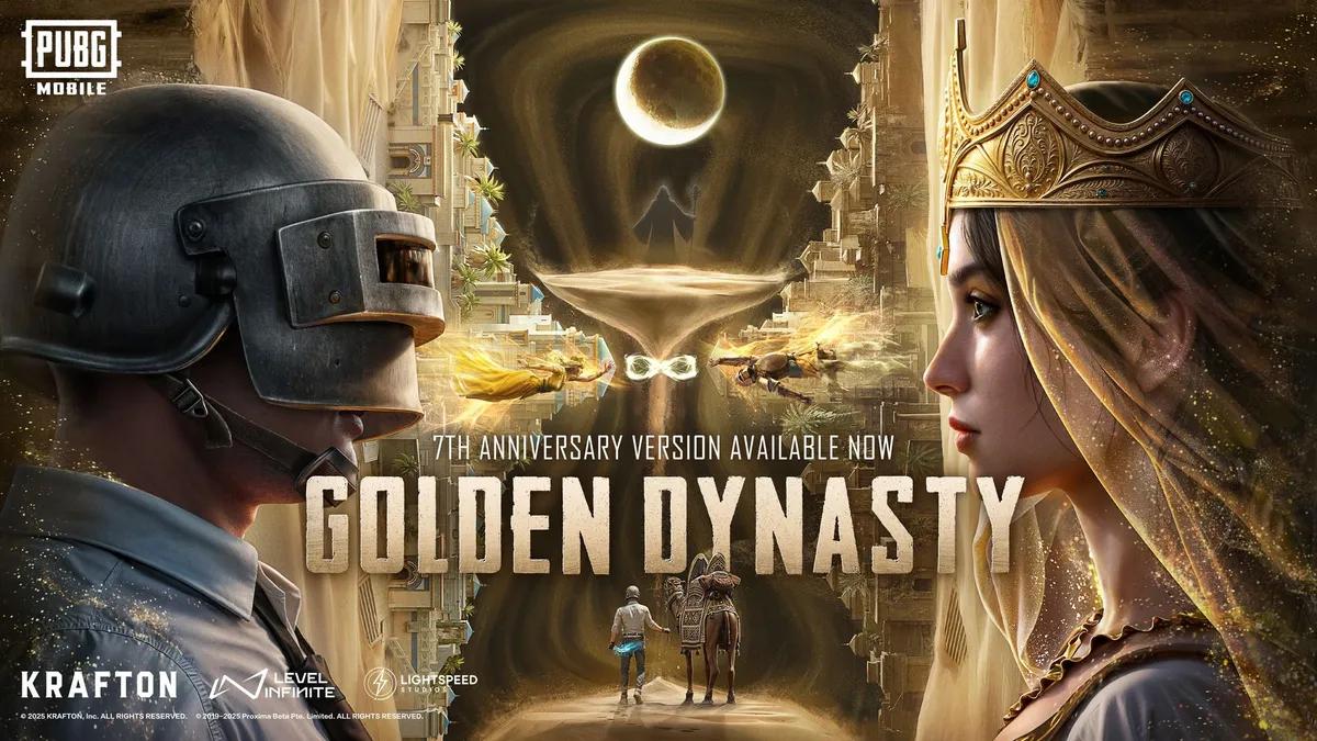 PUBG Mobile Golden Dynasty Mode: Et tidsbøyende eventyr i versjon 3.7