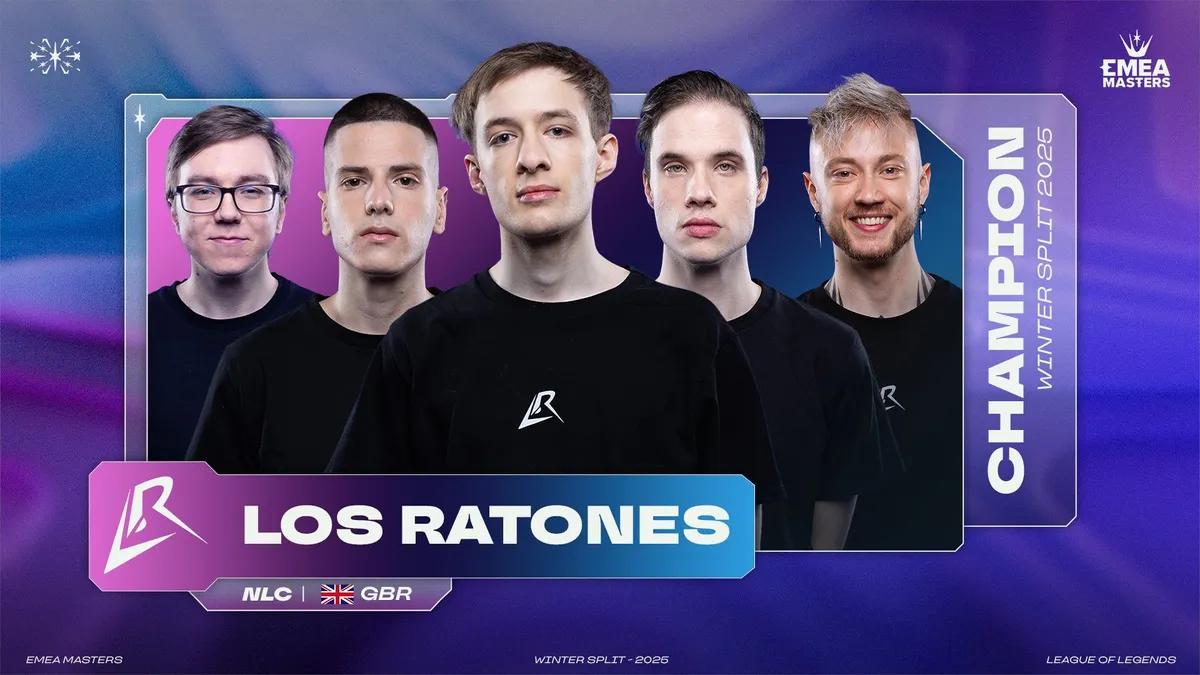 Ustoppelige: Los Ratones tar tittelen i EMEA Masters Winter 2025