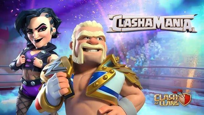 Clashamania 2025 kommer i Clash of Clans - WWE tar over i april!