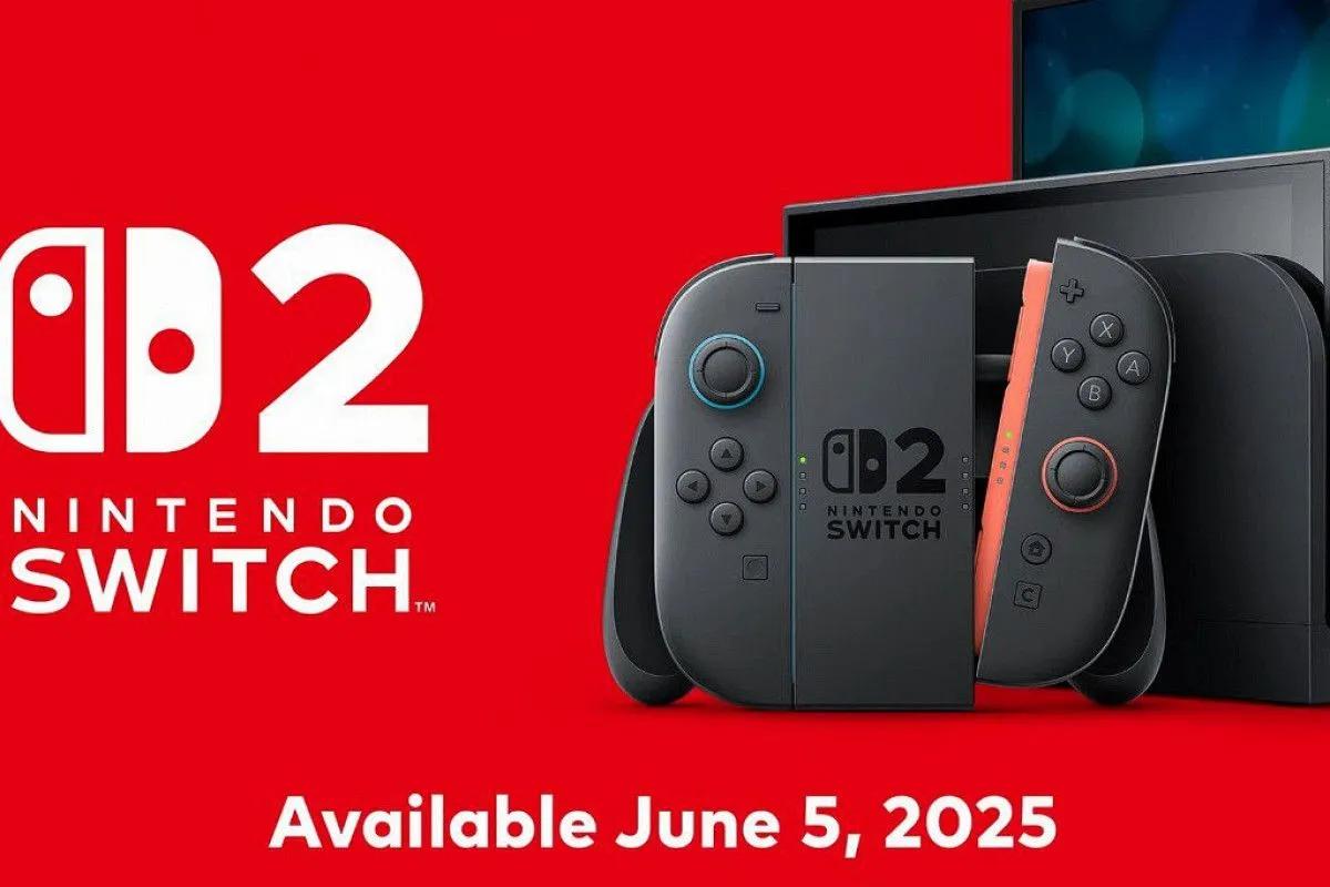 Nintendo kunngjør utgivelsesdato og funksjoner for Switch 2