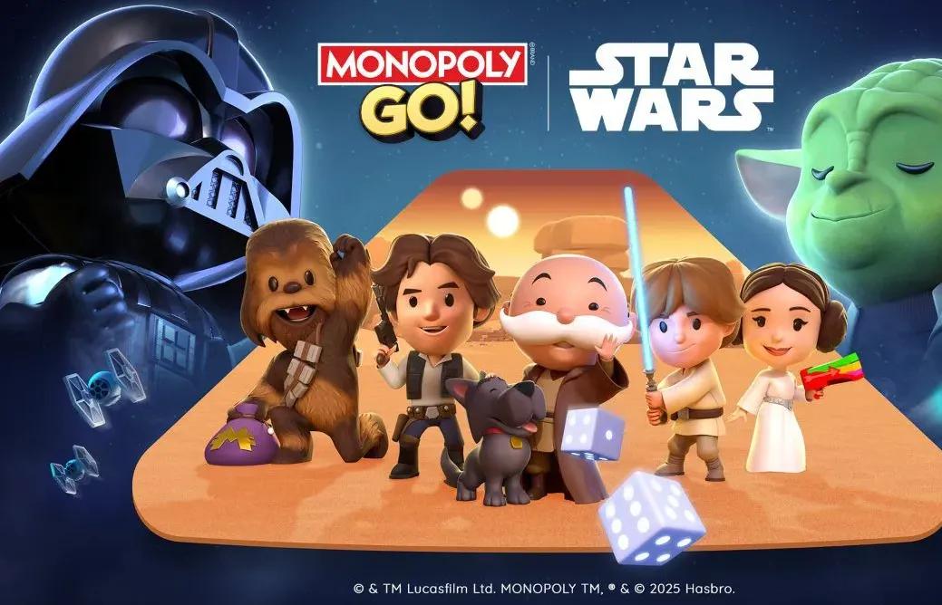Star Wars-partnerarrangement i MONOPOLY GO! Alt du trenger å vite