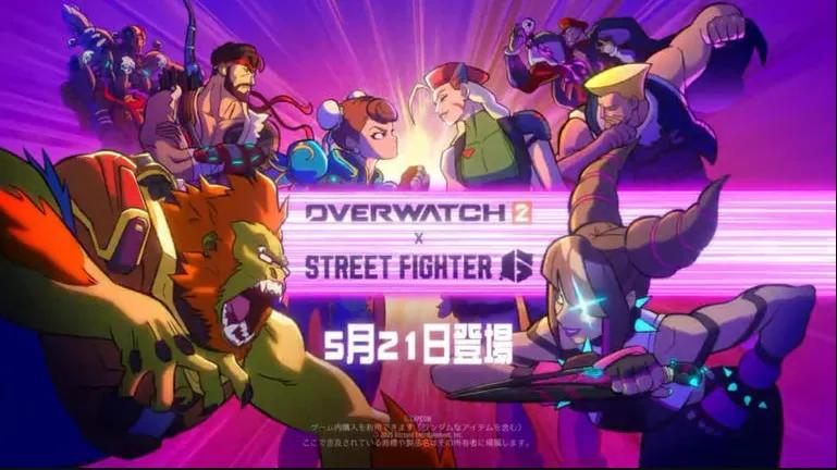 Overwatch 2 x Street Fighter 6-samarbeid offisielt kunngjort på Evo Japan 2025