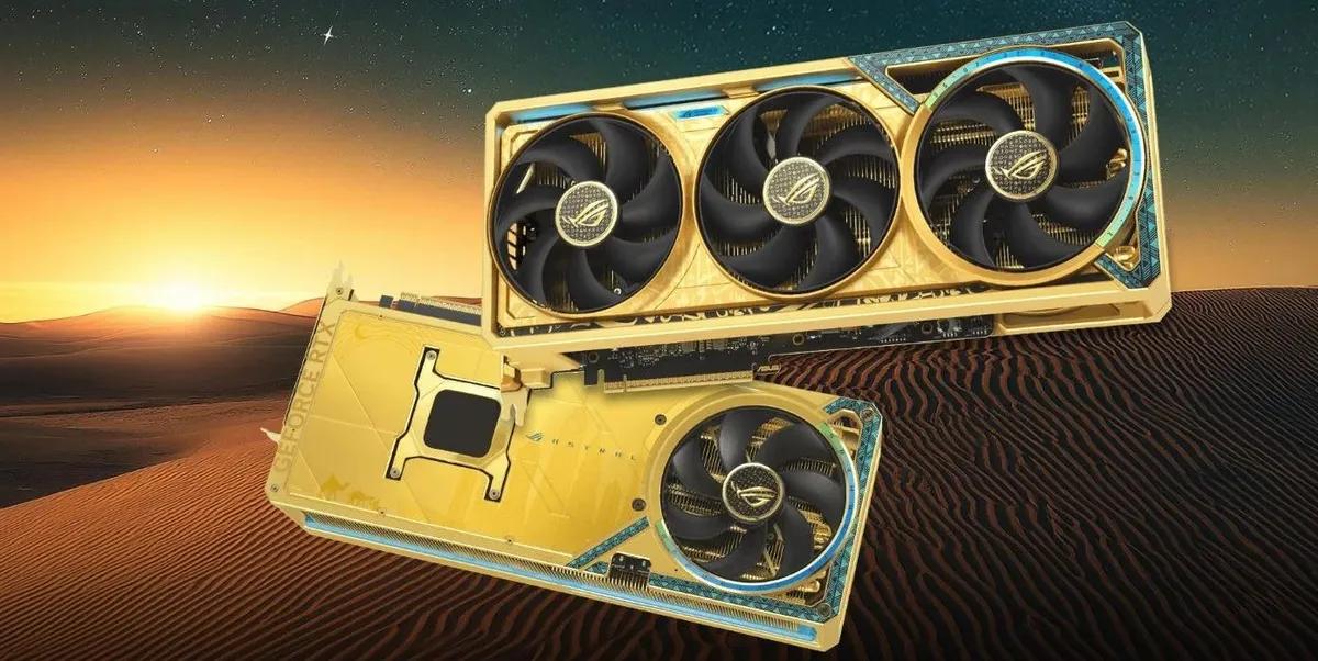 ASUS lanserer gullbelagt RTX 5090 i luksusklassen for det saudiske markedet