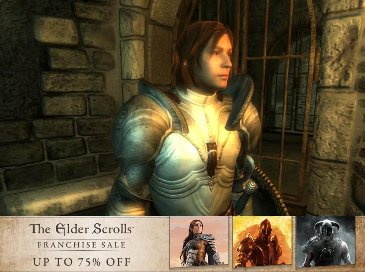 TES-salg senker prisene på Elder Scrolls: Oblivion Remastered, Skyrim og Morrowind med opptil 75 % rabatt